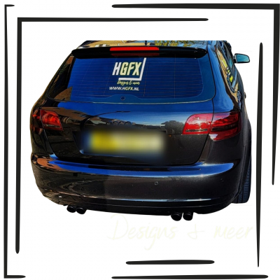 Reclame Sticker 30 cm hoog